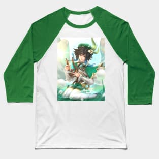 Venti the Bard Baseball T-Shirt